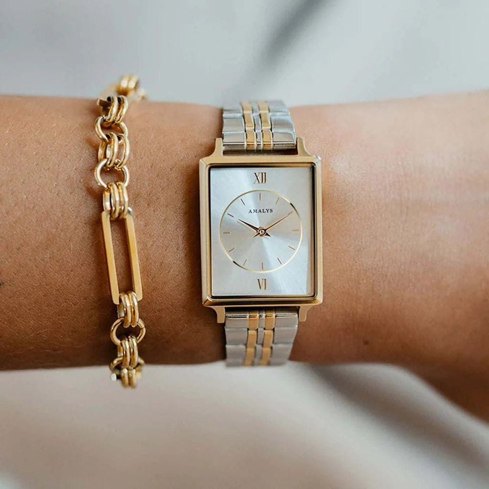 Оригинальные часы Amalys Amalys Hepburn AMW-120 кварцевые калибр механизма  общий вид