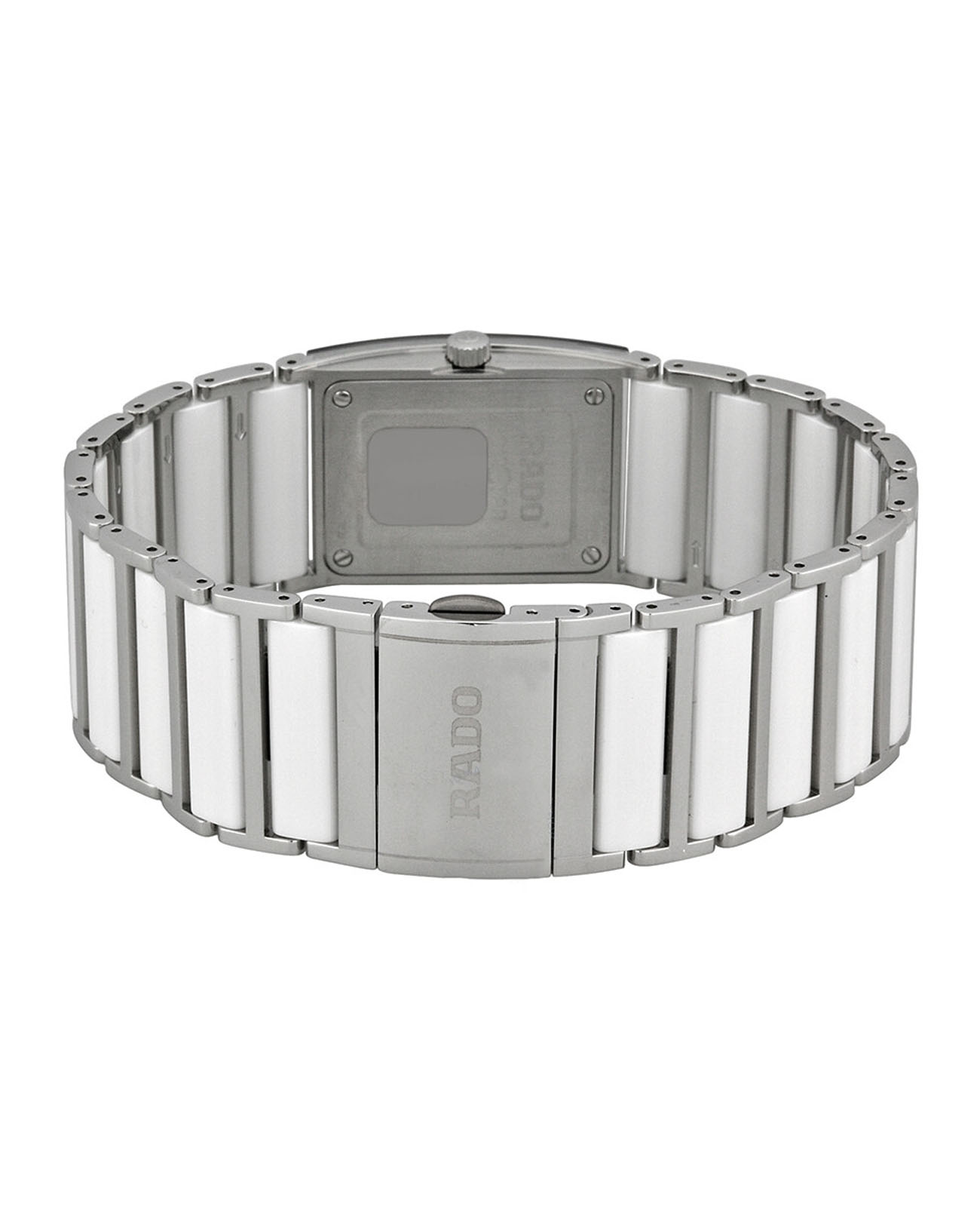 Rado Rado Integral Diamonds R20746901, integral швейцария женские часы на браслете сталь + керамические вставки боковой вид