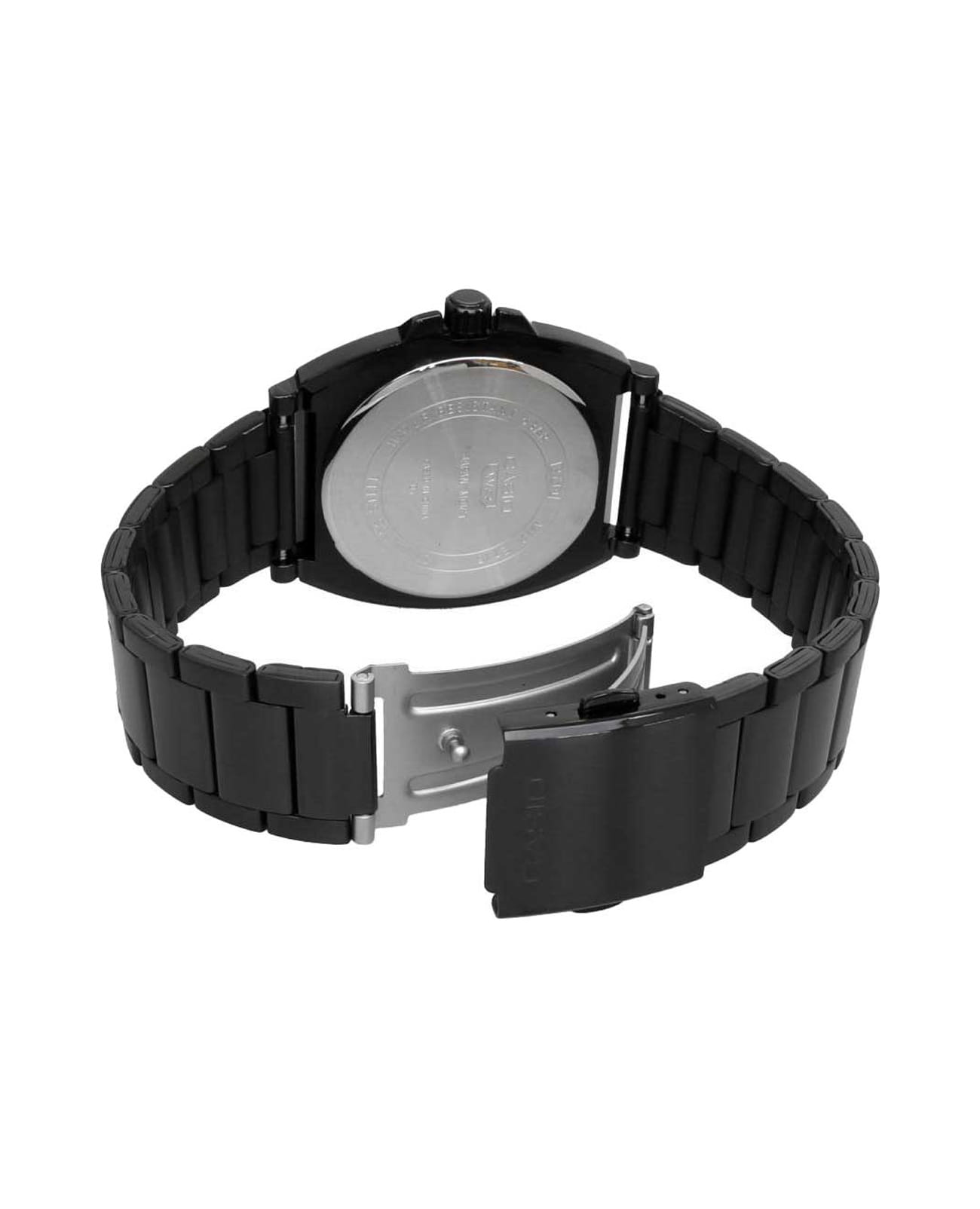 Casio Casio Collection MTP-E715D-7A, mtp япония мужские часы на браслете нержавеющая сталь с ip-покрытием боковой вид