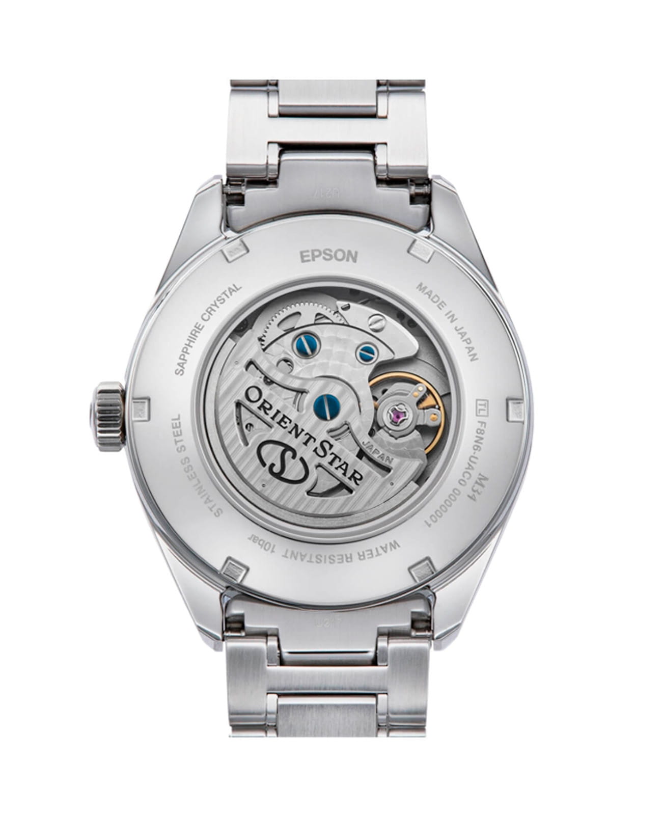 Orient Orient Star RE-BX0004L (RK-BX0004L)  - задняя крышка сталь металл корпуса, япония часы