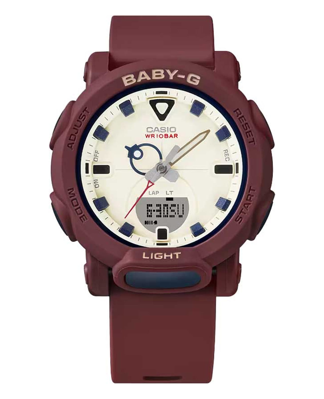 Casio Casio Baby-G BGA-310RP-4ADR (BGA-310RP-4A), g-shock япония женские часы на браслете пластик боковой вид