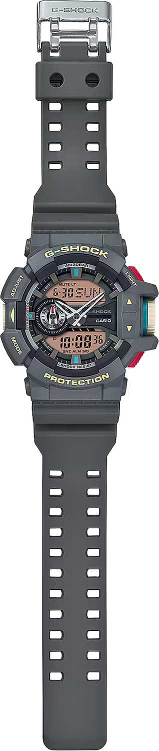 Casio Casio G-Shock GA-400PC-8ADR (GA-400PC-8A) мужские часы  циферблат на запястье