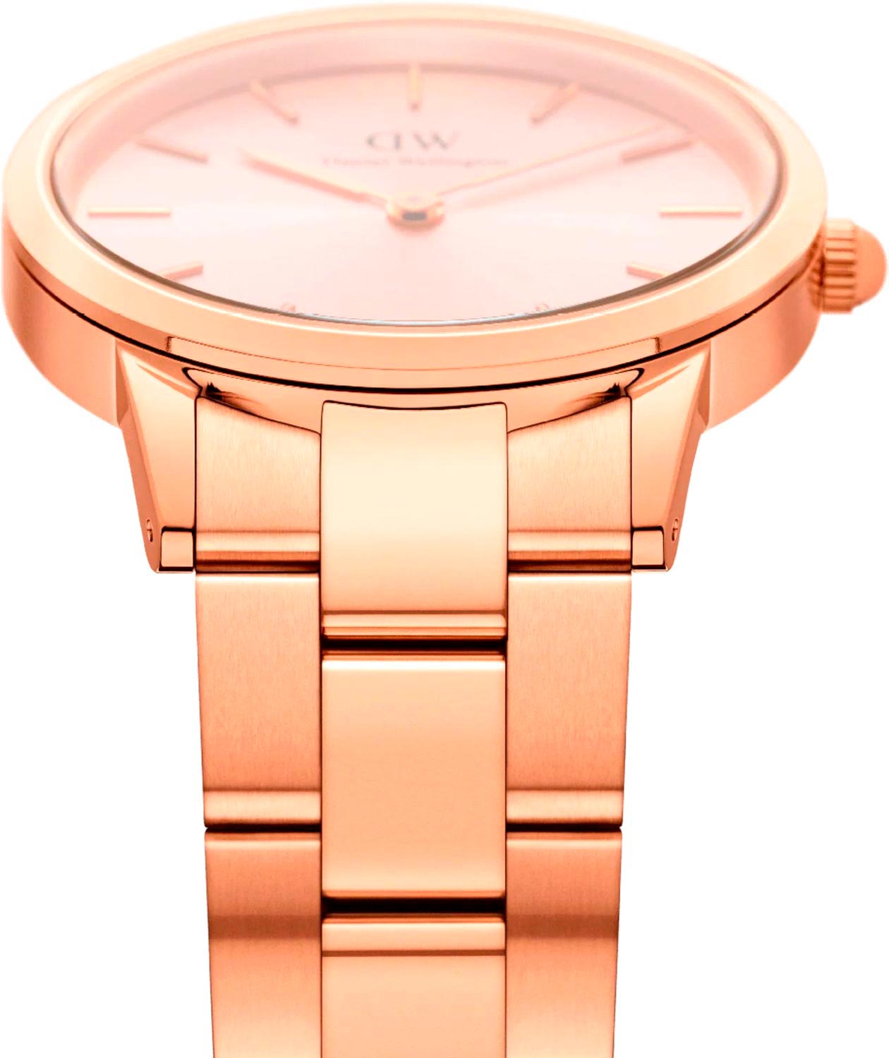 Daniel Wellington Daniel Wellington Iconic Link DW00100369, iconic швеция женские часы на браслете нержавеющая сталь с pvd-покрытием боковой вид