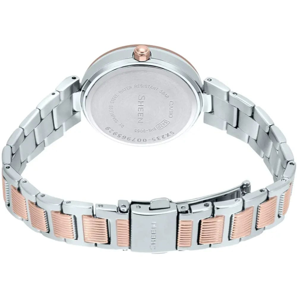 Casio Casio Sheen SHE-3065SPG-7B , наручные женские часы фото под углом