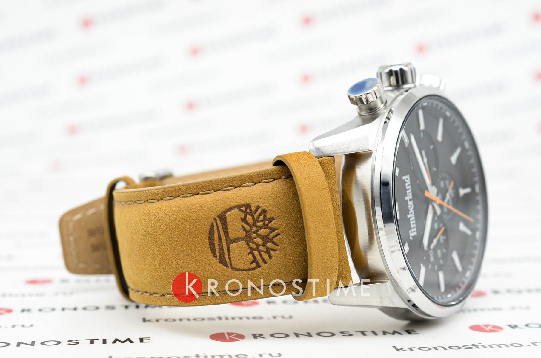 Timberland Timberland Henniker TDWGF0028701,  сша мужские часы на браслете кожаный боковой вид