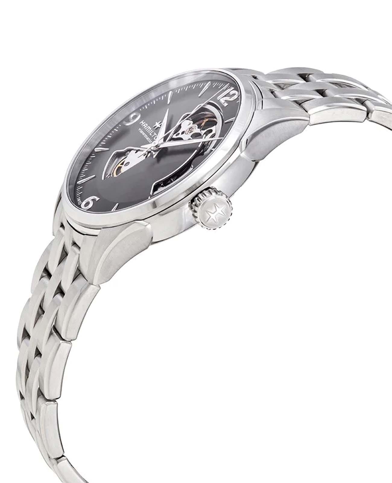 Hamilton Hamilton Jazzmaster Open Heart Auto H32705181  — детали корпуса и нержавеющая сталь