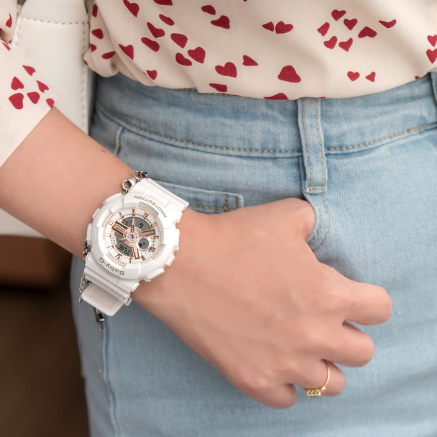 Casio Casio Baby-G BA-110XRG-7ADR (BA-110XRG-7A)  - задняя крышка пластик корпуса, япония часы