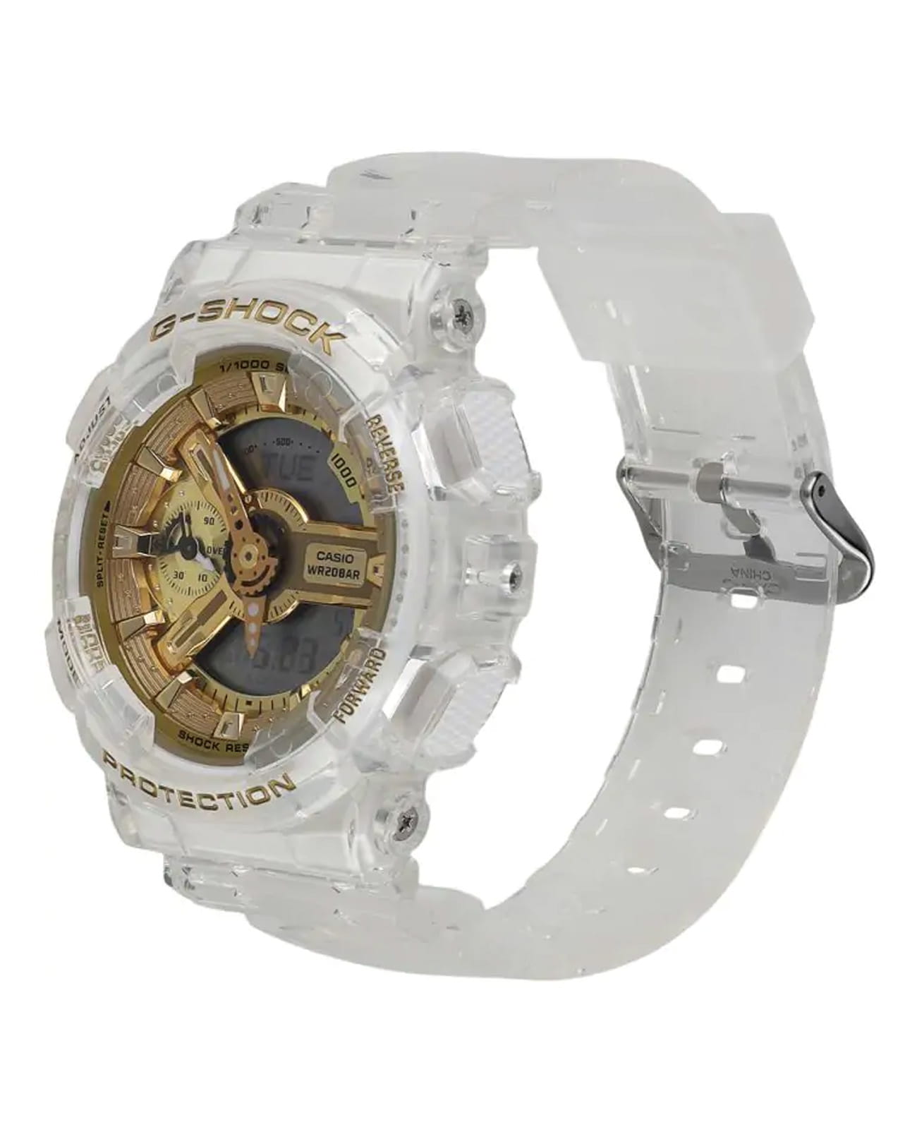 Оригинальные часы Casio Casio G-Shock GMA-S110SG-7AER электронные калибр механизма  общий вид