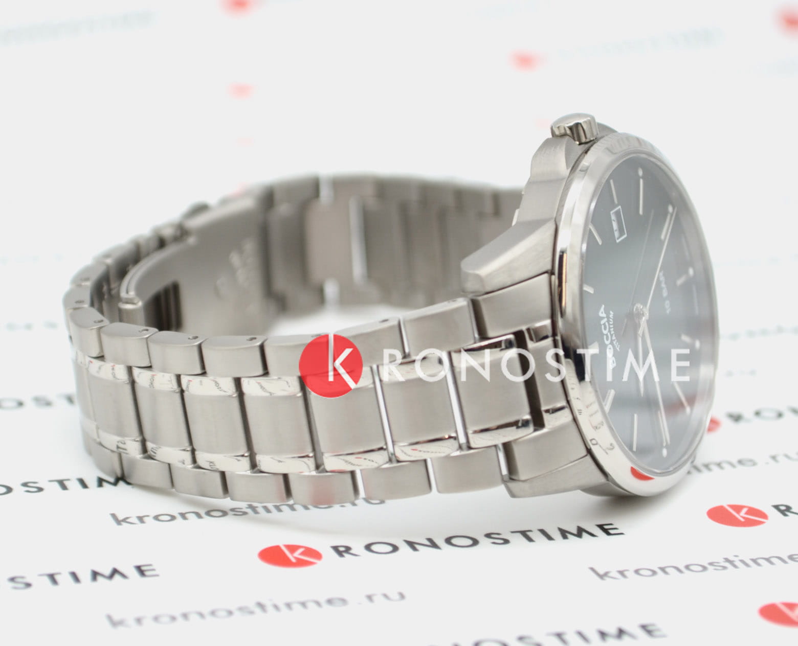 Boccia Titanium Boccia Titanium Circle-Oval 3633-05  - задняя крышка титан корпуса, германия часы