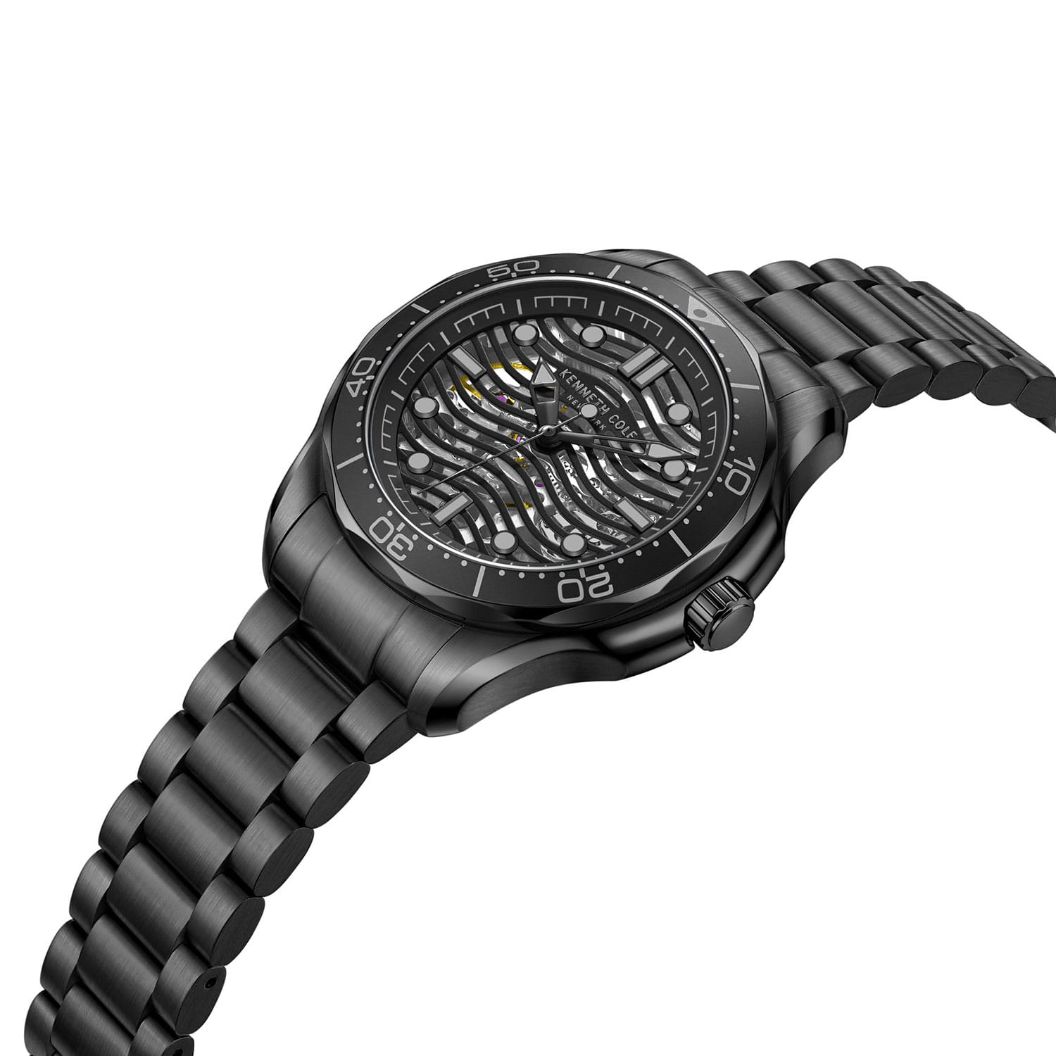 Kenneth Cole Kenneth Cole Automatic KCWGL2220903 , наручные мужские часы фото под углом