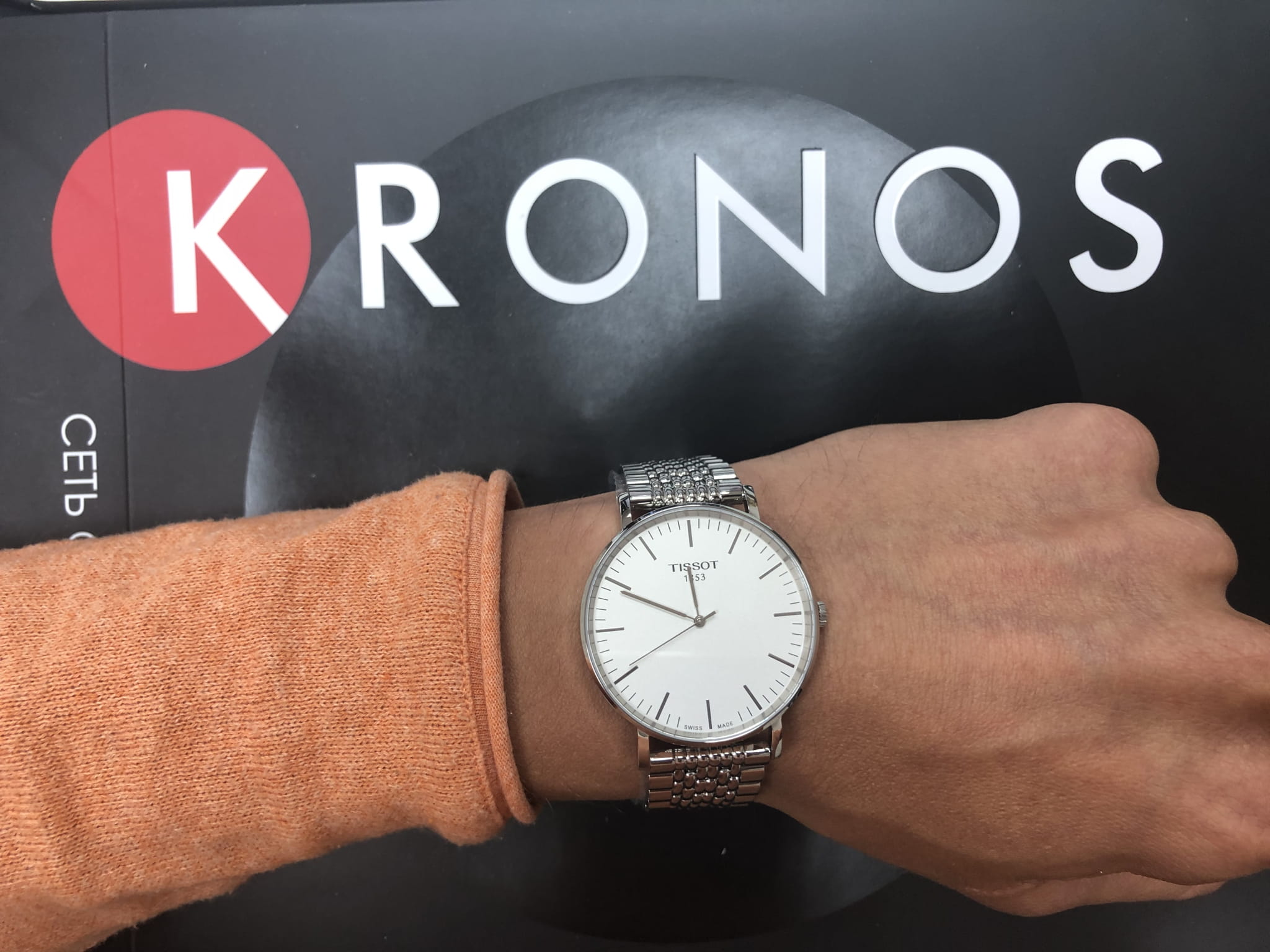 Tissot Tissot Everytime Large T109.610.11.031.00 Everytime - задняя крышка сталь металл корпуса, швейцария часы