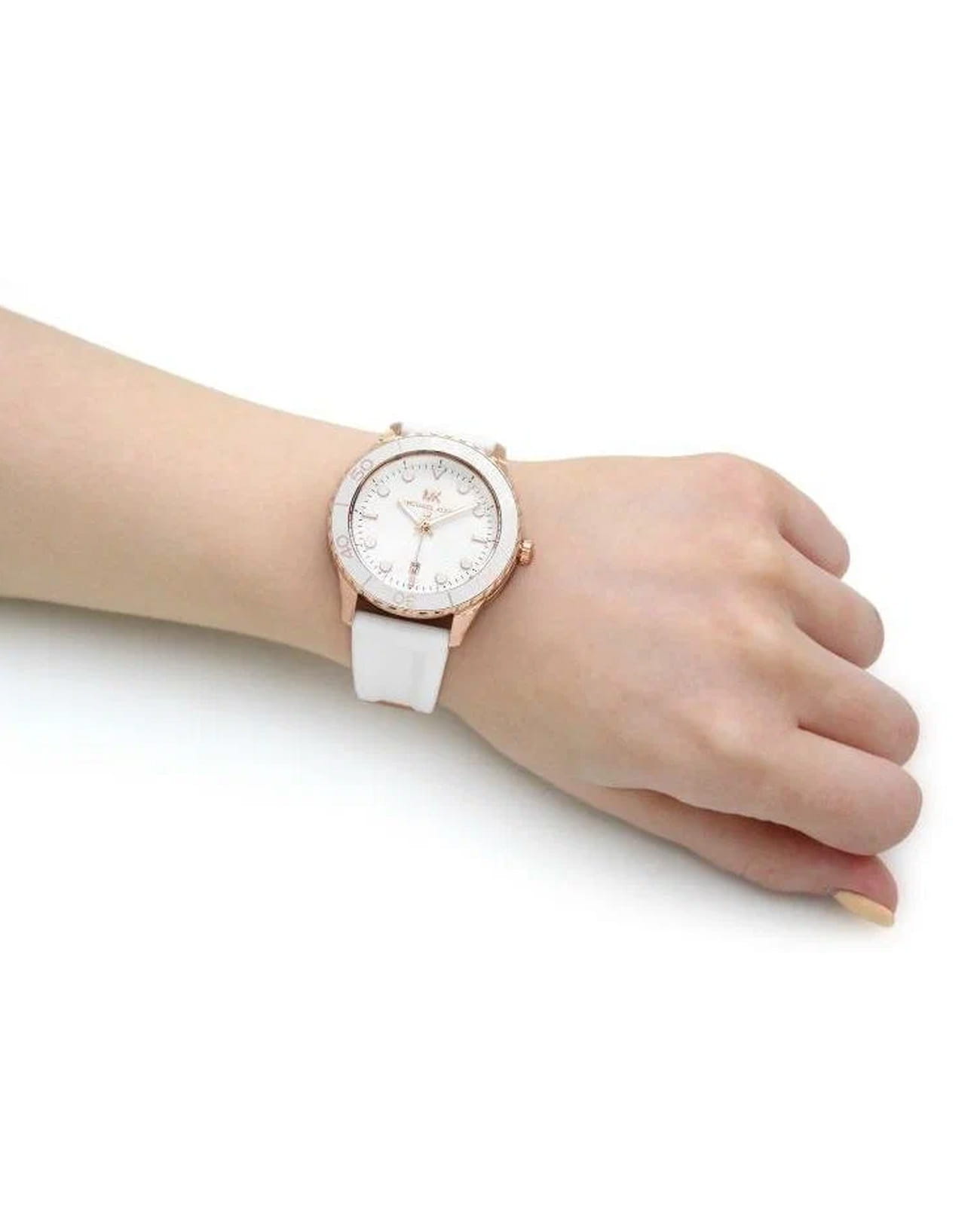 Michael Kors Michael Kors Runway MK6853 женские часы белый циферблат на запястье