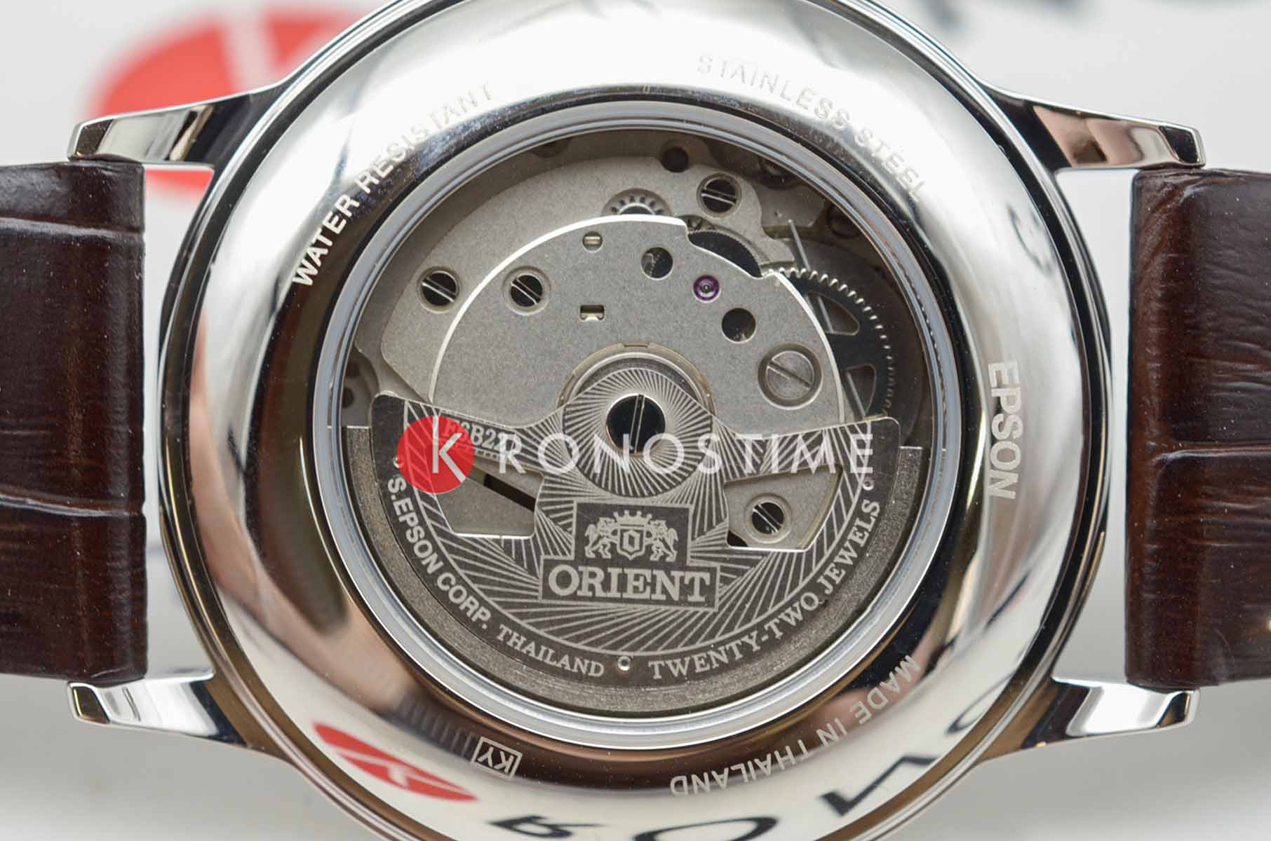 Orient Orient Bambino RA-AK0703E (RN-AK0703E)  - задняя крышка сталь металл корпуса, япония часы