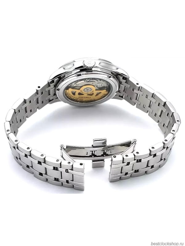 Оригинальные часы Seiko Seiko Presage SSA411J1 механические калибр механизма 4r38 общий вид