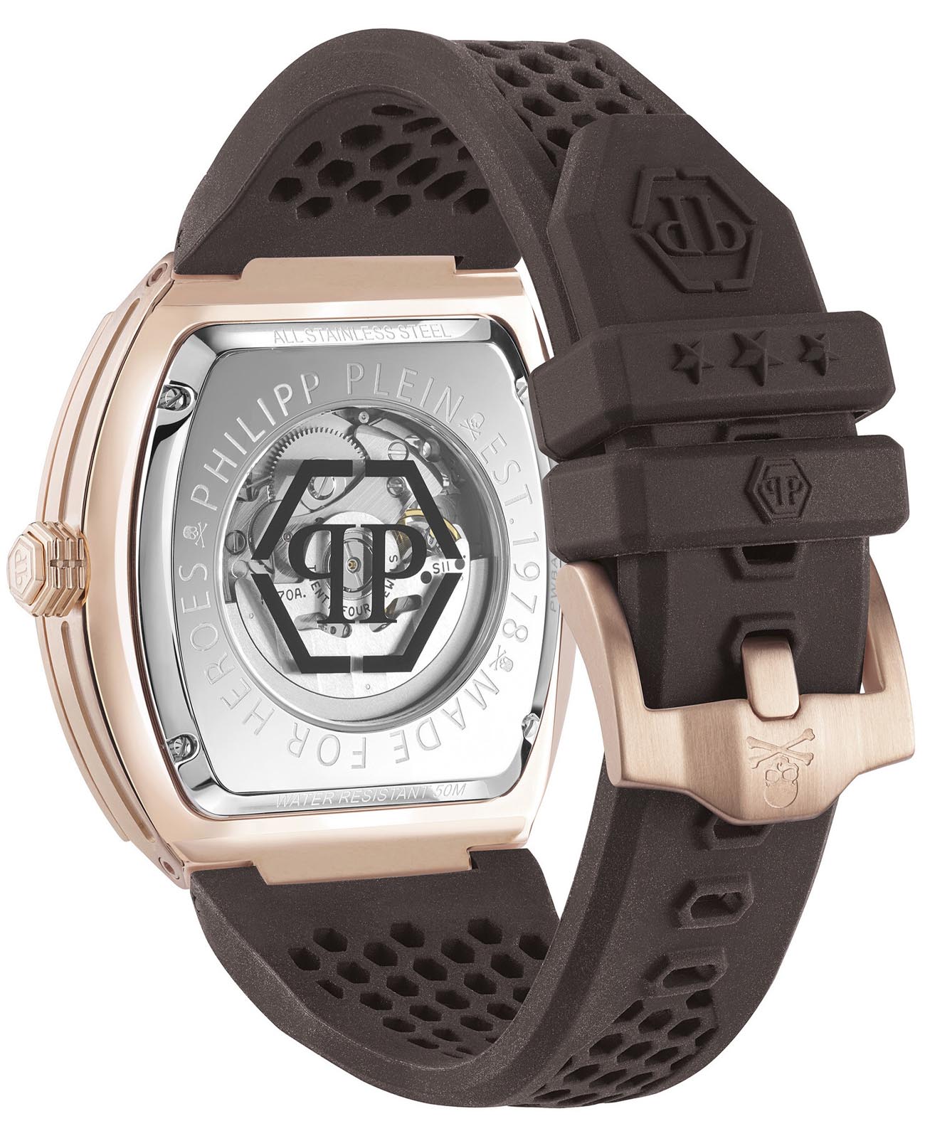 Philipp Plein Philipp Plein The Skeleton PWBAA1723 , наручные мужские часы фото под углом