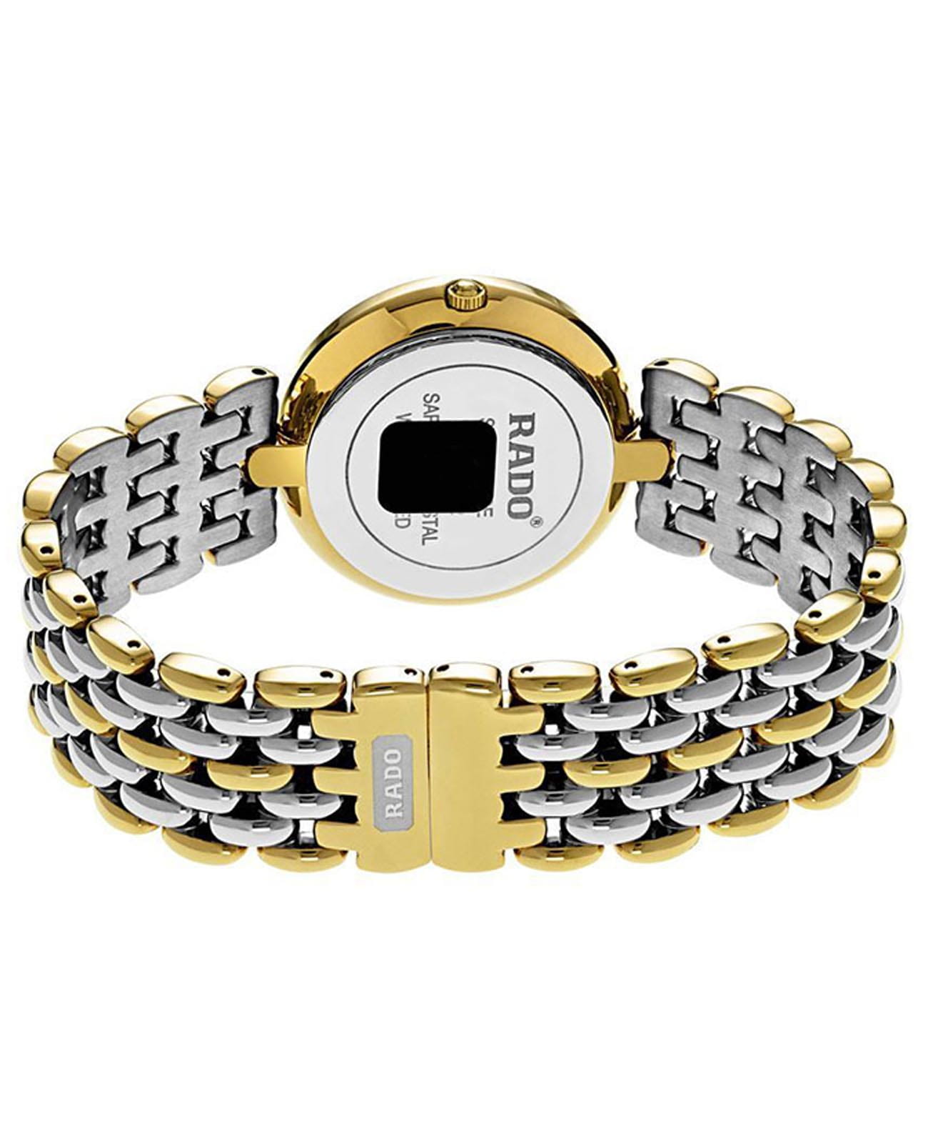 Rado Rado Florence Rondo R48793103, florence швейцария мужские часы на браслете нержавеющая сталь с pvd-покрытием боковой вид