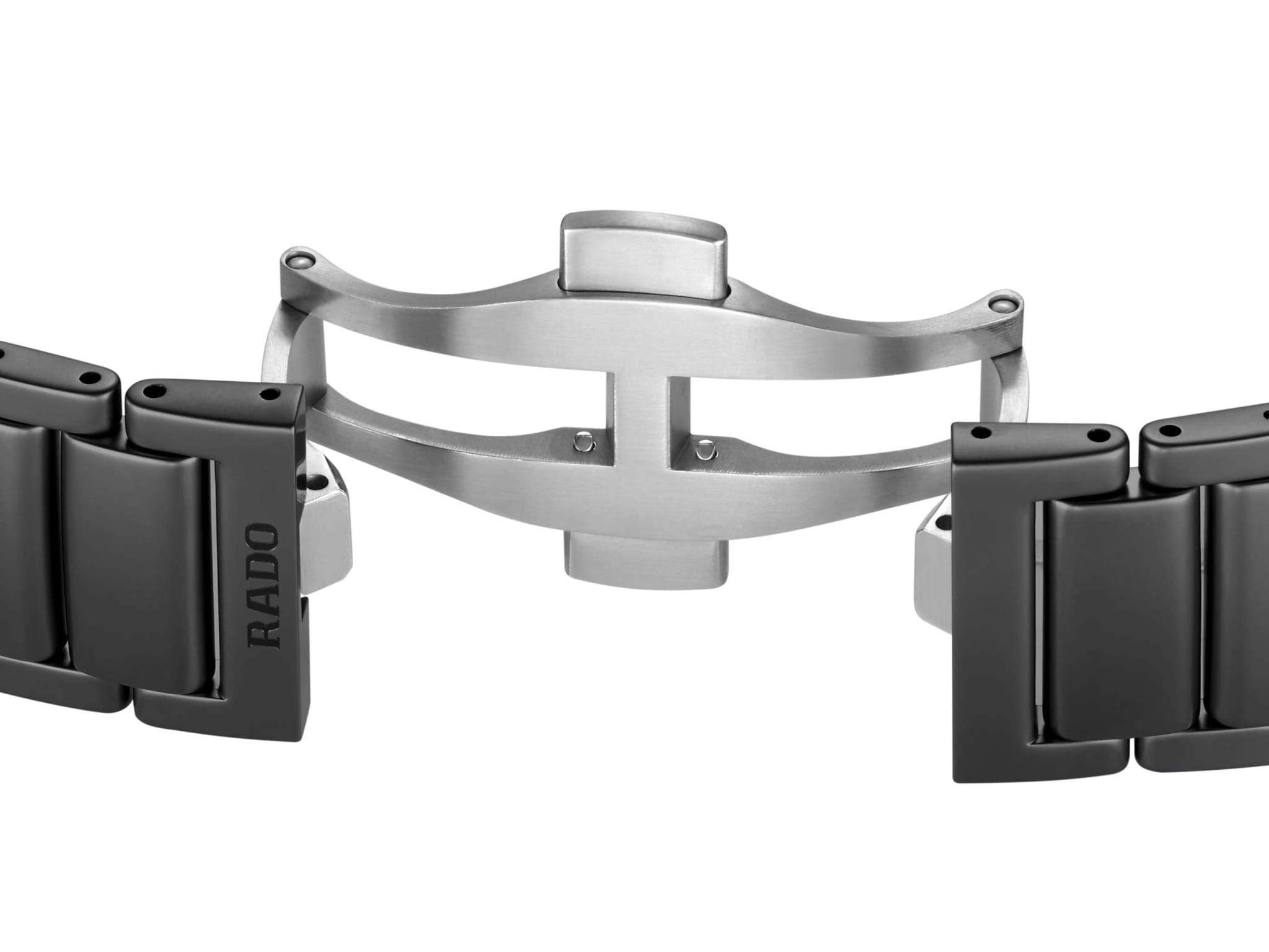 Оригинальные часы Rado Rado True Square Automatic Skeleton R27197152 механические калибр механизма  общий вид