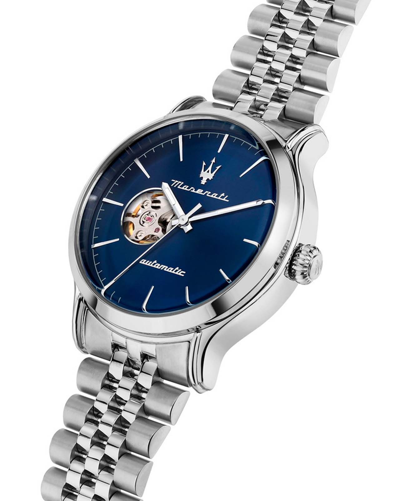 Maserati Maserati Epoca R8823118009 кварцевые мужские часы часы крупный план синий циферблата