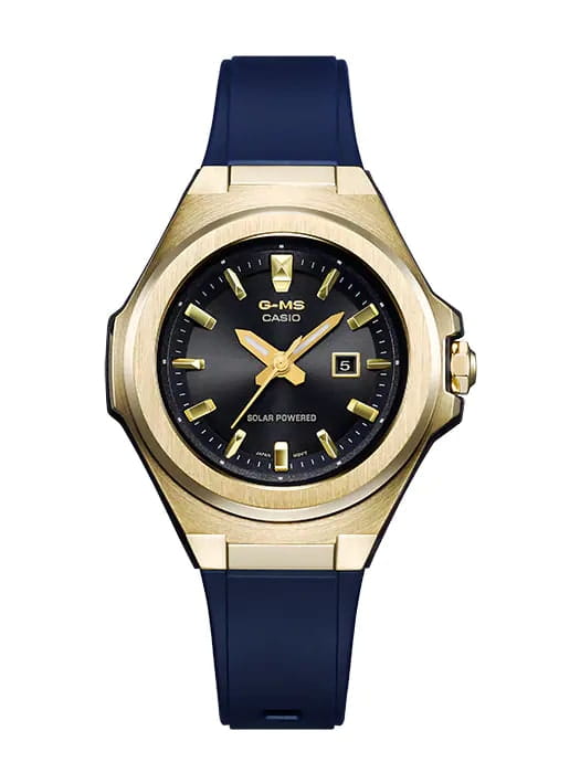 Casio Casio Baby-G MSG-S500G-2ADR женские часы синий циферблат на запястье