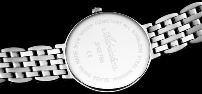 Adriatica Adriatica A3792.5186Q женские часы черный циферблат на запястье