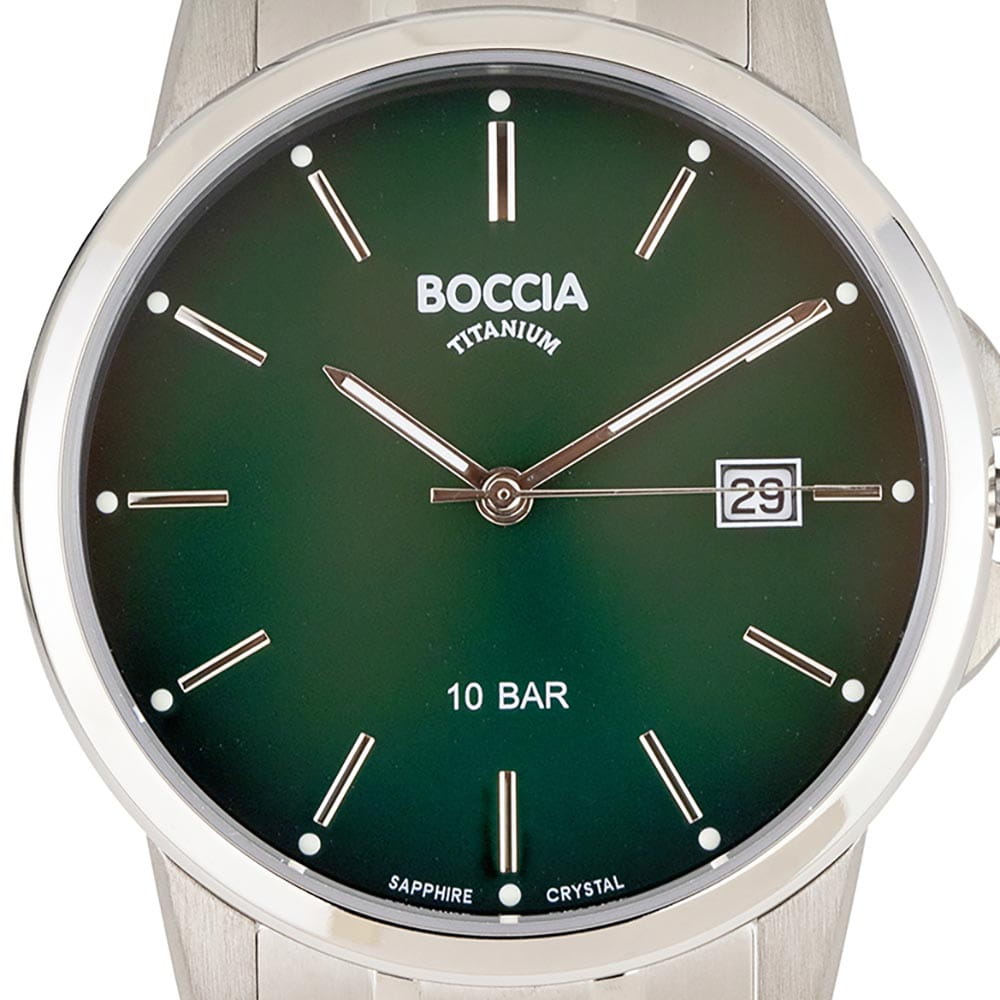Boccia Titanium Boccia Titanium Circle-Oval 3633-05 , наручные мужские часы фото под углом