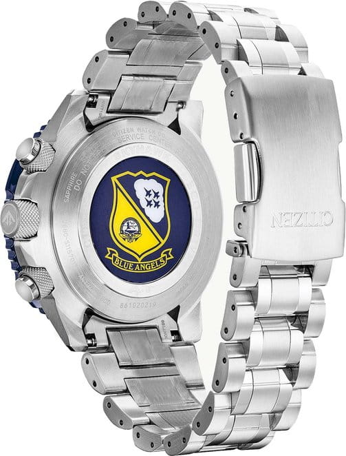 Citizen Citizen Promaster JY8078-52L кварцевые мужские часы часы крупный план синий циферблата
