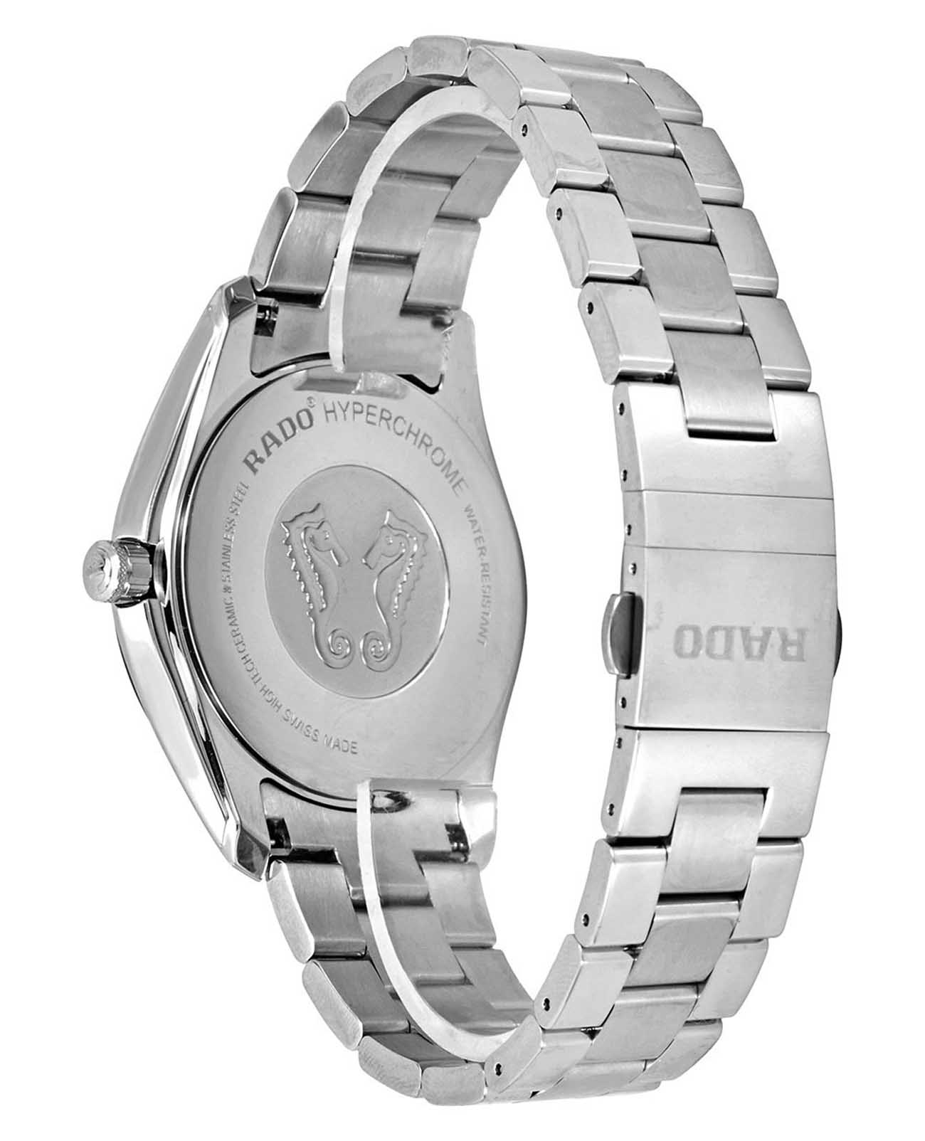 Оригинальные часы Rado Rado Hyperchrome R32502153 кварцевые калибр механизма eta f06.412 общий вид