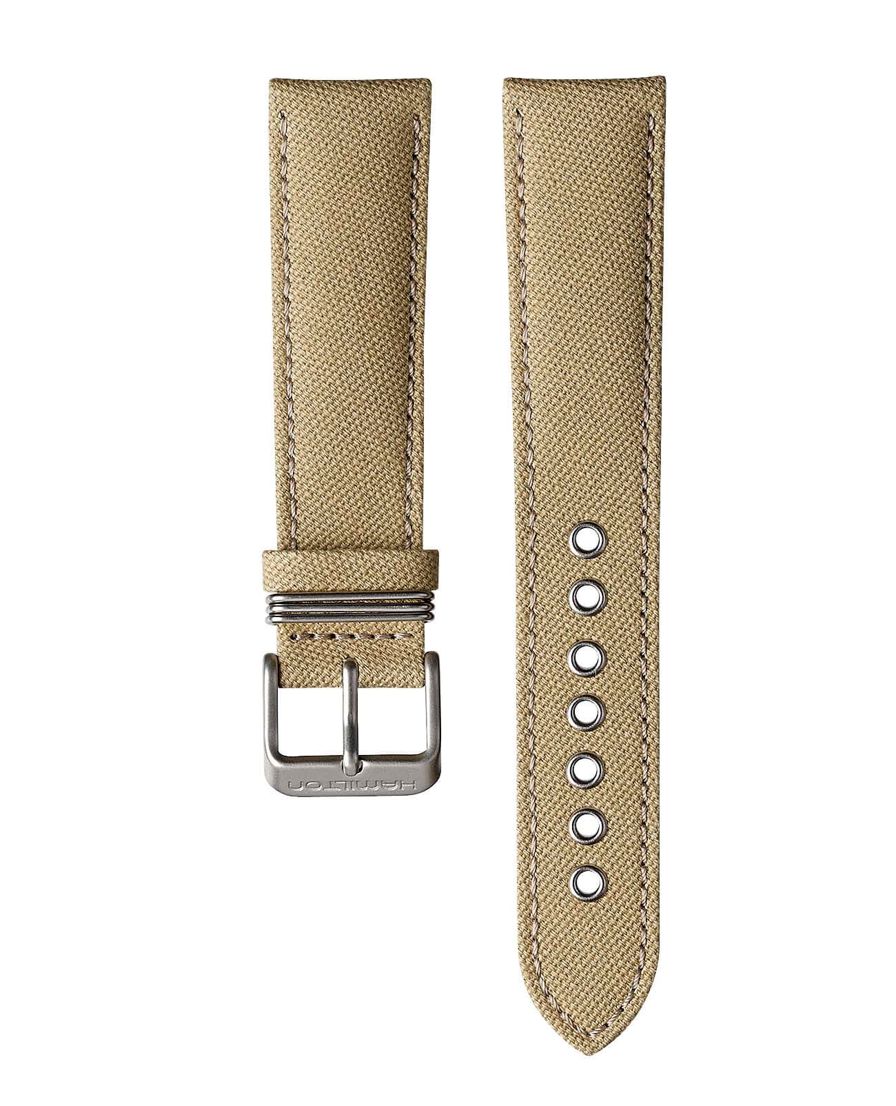 Hamilton Hamilton Khaki Field Mechanical H69439933  — детали корпуса и тканевый