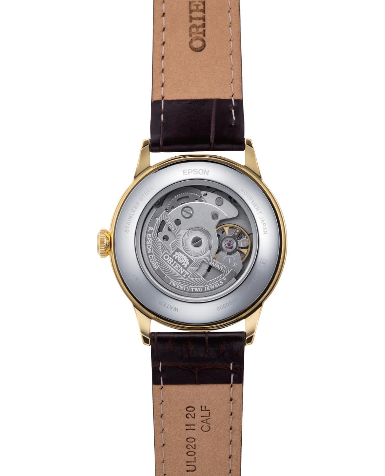 Orient RA-AC0M01S мужские часы застежка крупным планом