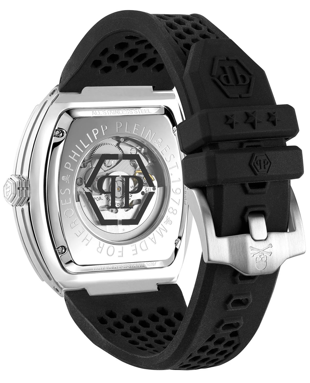 Philipp Plein Philipp Plein The Skeleton PWBAA2123 , наручные мужские часы фото под углом