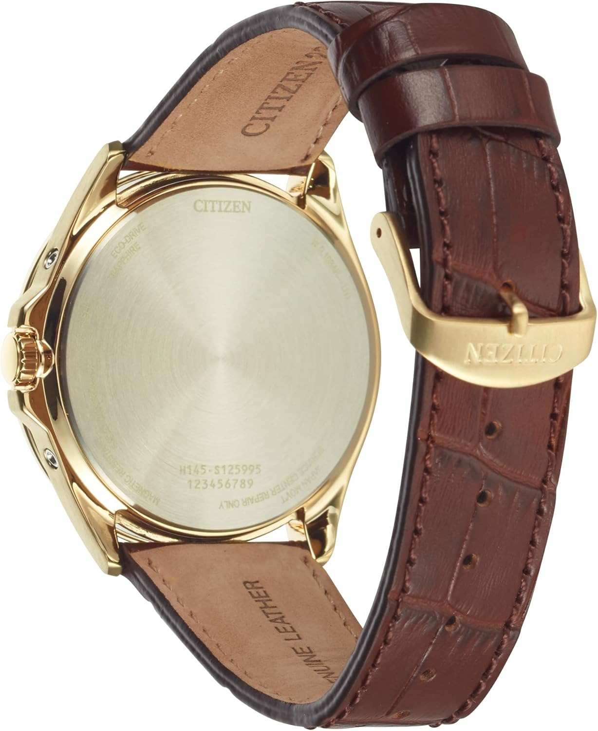 Citizen Citizen Eco-Drive CB0253-19A, eco-drive япония мужские часы на браслете кожаный боковой вид