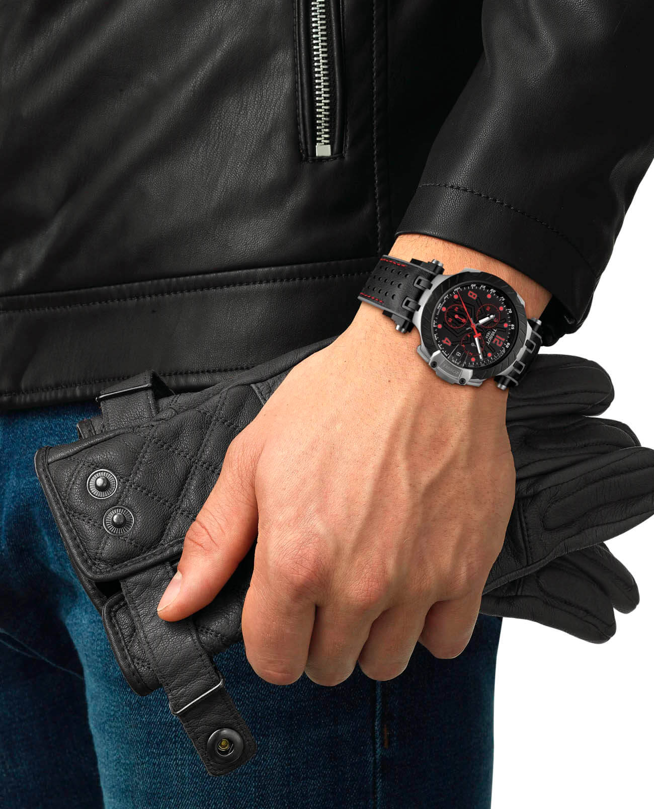 Tissot Tissot T-Race Marc Marquez 2020 Limited Edition T115.417.27.057.01 T Race, наручные мужские часы фото под углом