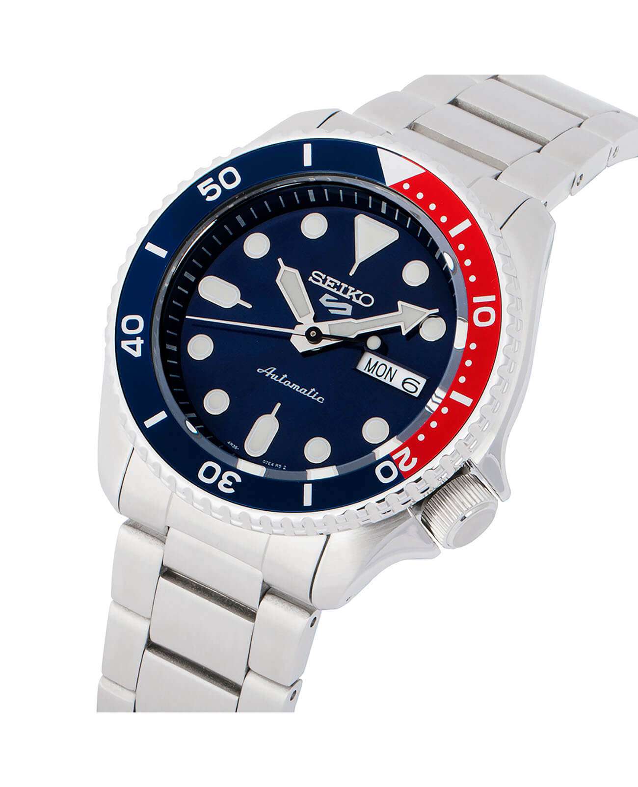 Seiko SRPD53K1 мужские часы застежка крупным планом