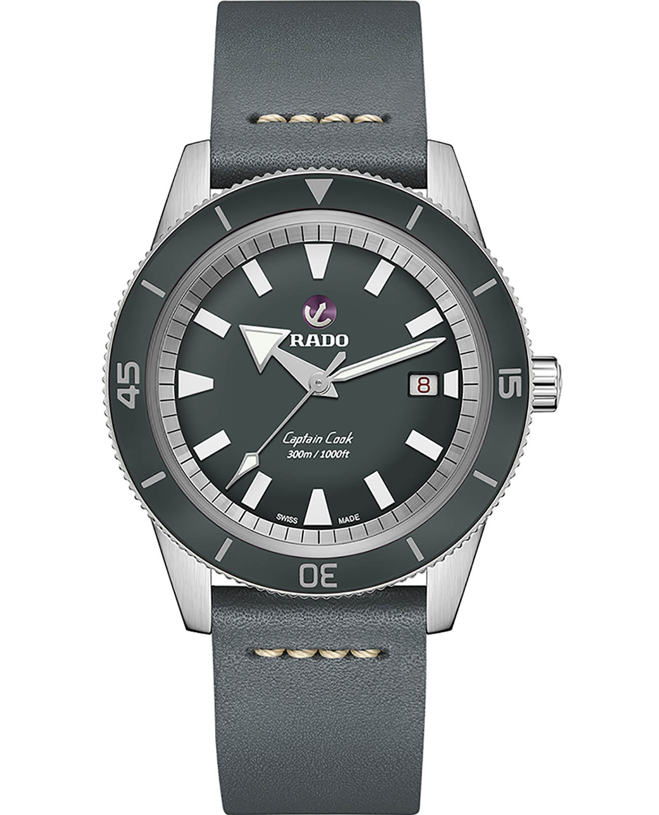 Rado Rado Captain Cook Automatic R32105103 Automatic, наручные мужские часы фото под углом