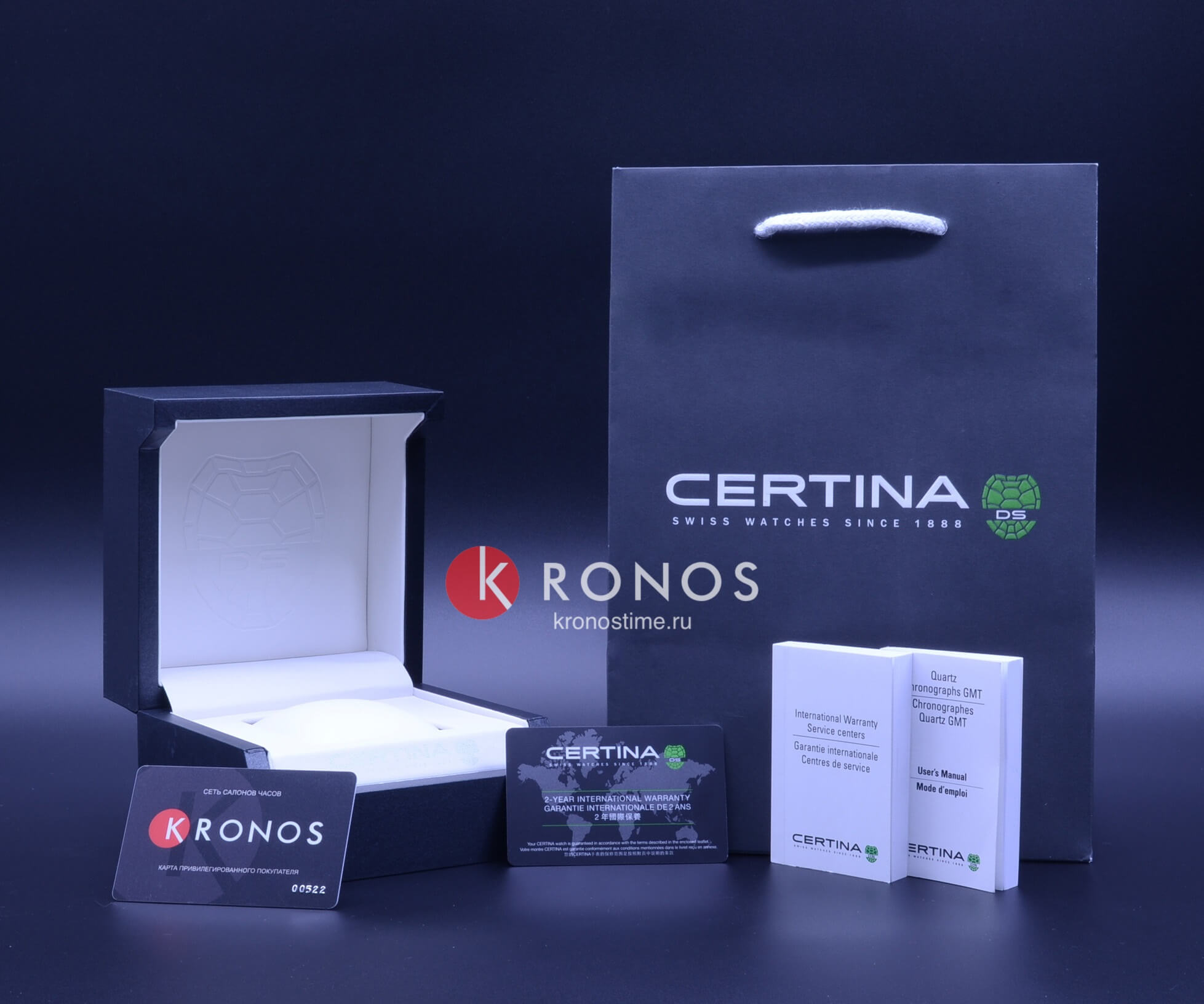 Certina C0344511605700 мужские часы застежка крупным планом