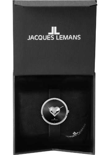Jacques Lemans Jacques Lemans  Design Collection 1-2092B, design collection австрия женские часы на браслете кожаный боковой вид