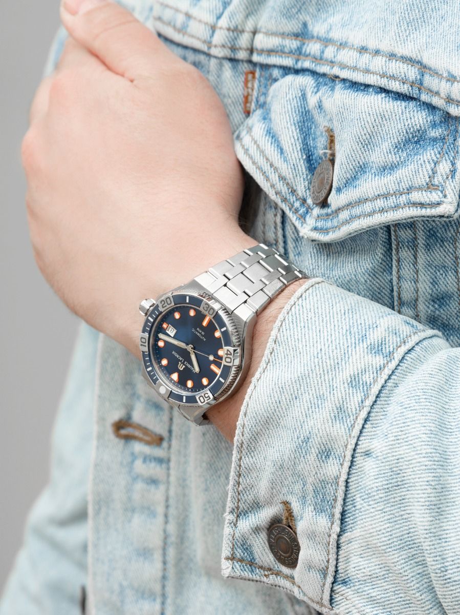 Maurice Lacroix Maurice Lacroix Aikon Venturer Limited Editon AI6058-SS002-431-1 мужские часы синий циферблат на запястье