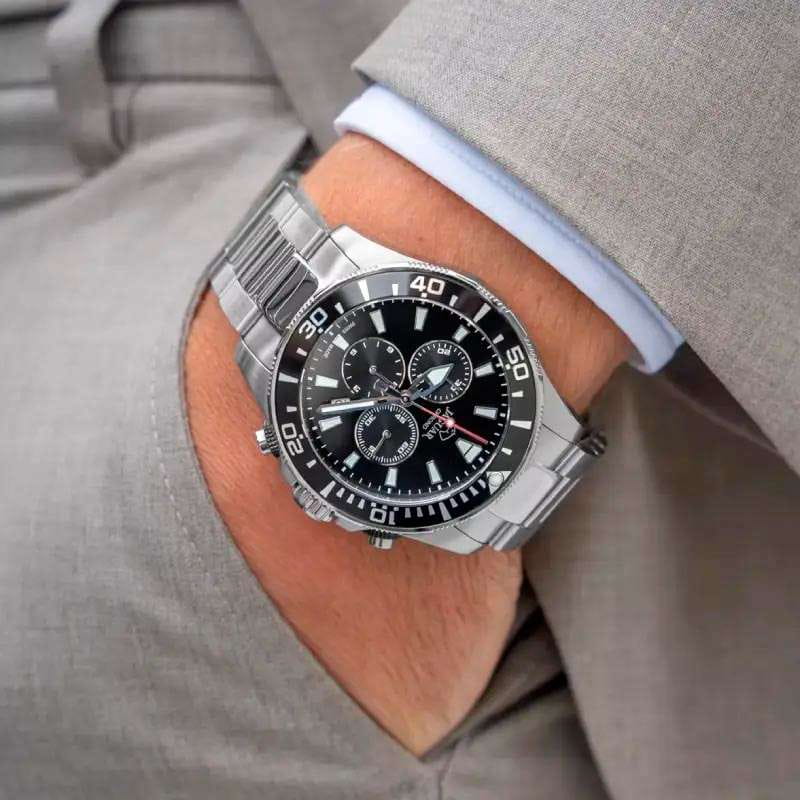 Jaguar Jaguar Executive Diver Chrono J861/3 J861/3 оригинальные мужские часы в комплекте с коробкой