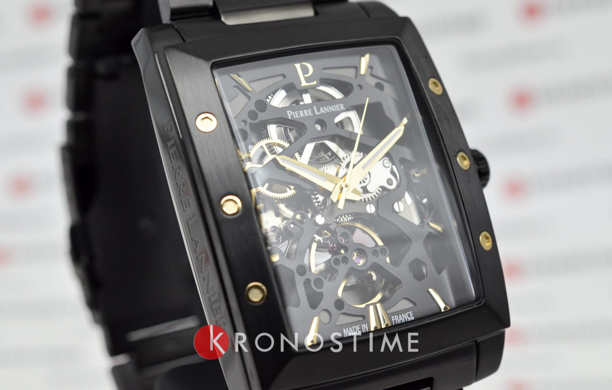 Pierre Lannier Pierre Lannier Hector 340A439  — детали корпуса и нержавеющая сталь с ip-покрытием