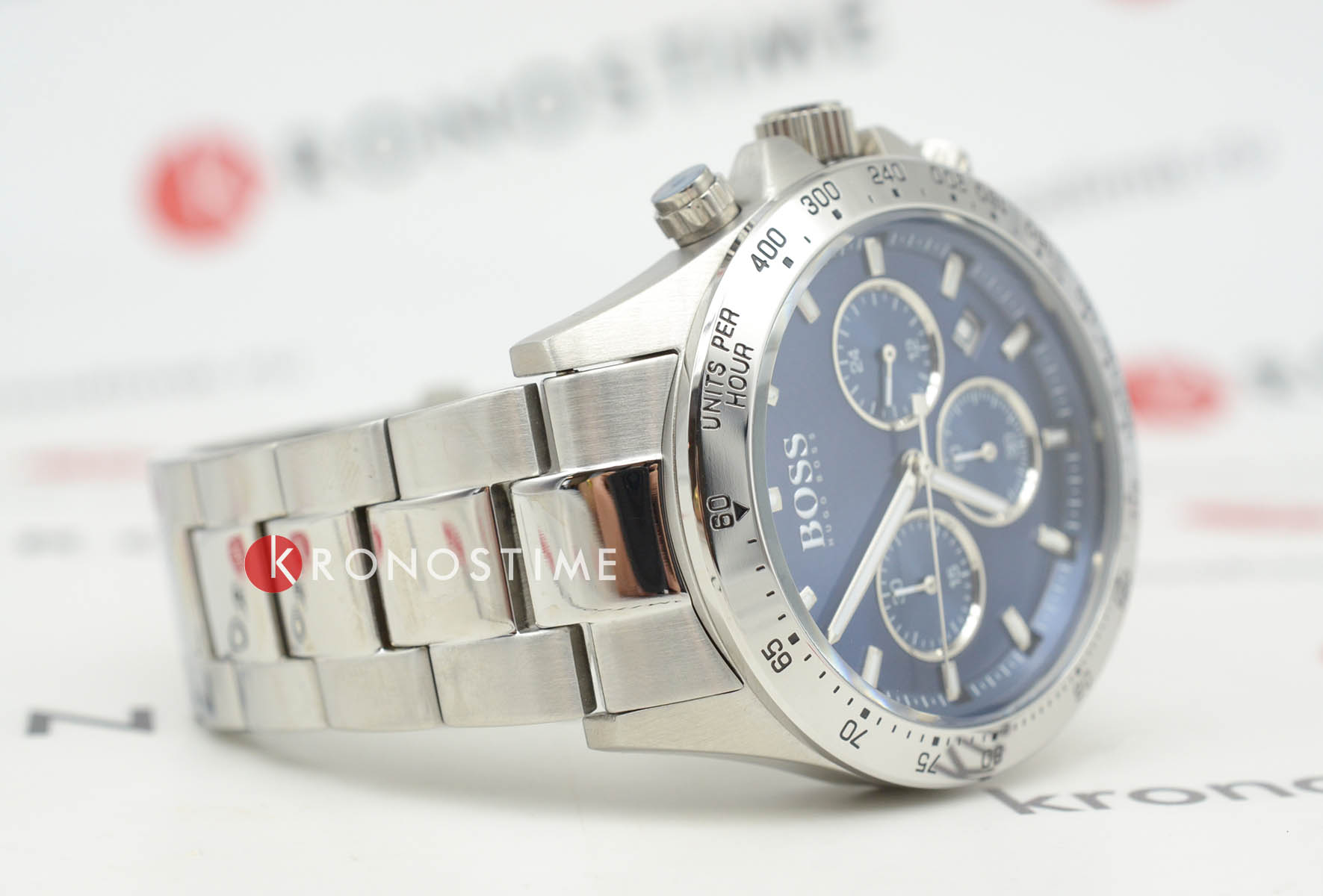 Hugo Boss Hugo Boss Hero HB1513755 мужские часы синий циферблат на запястье