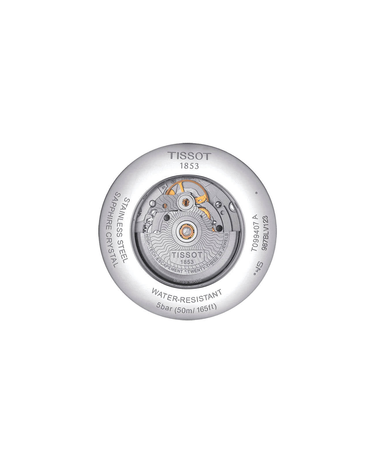 Tissot Tissot Chemin des Tourelles Powermatic 80 T099.407.22.037.00 Chemin des Tourelles, наручные мужские часы фото под углом