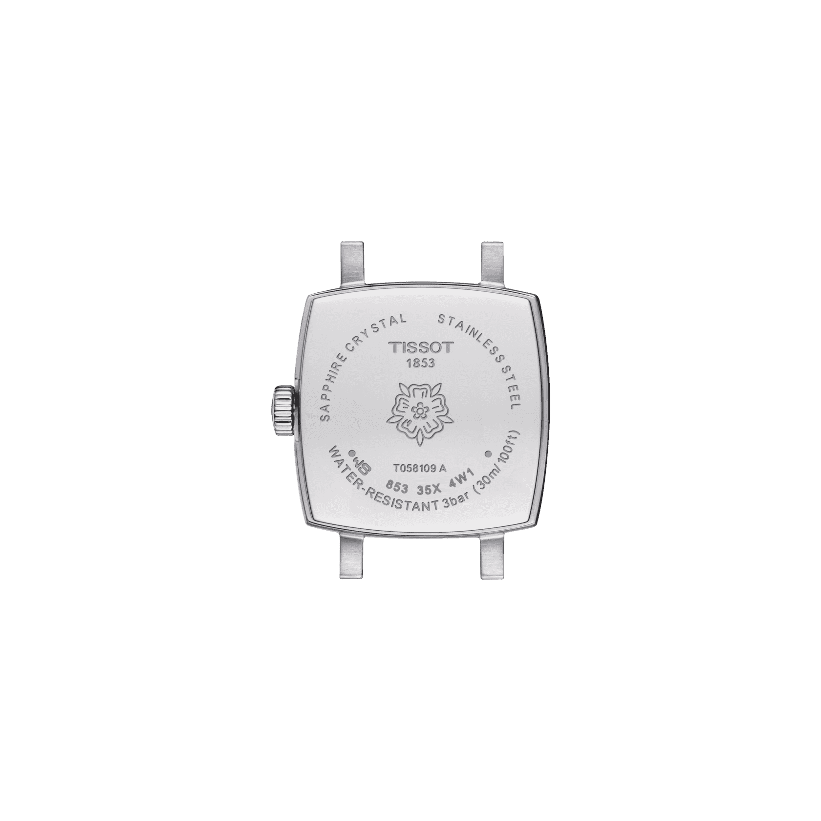 Tissot Tissot Lovely Square Valentines T058.109.16.036.00 женские часы серебристый циферблат на запястье