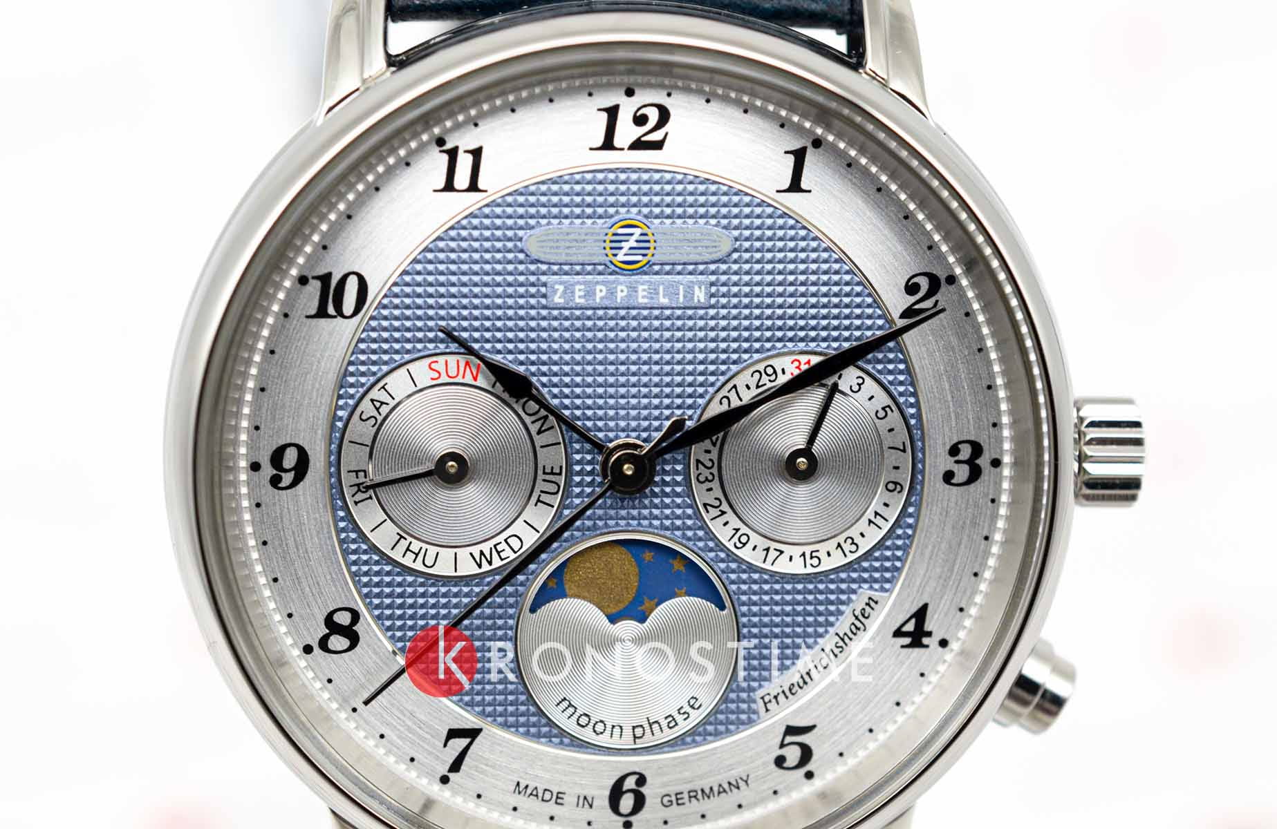 Zeppelin Zeppelin Fridrichshafen 85373 женские часы синий циферблат на запястье