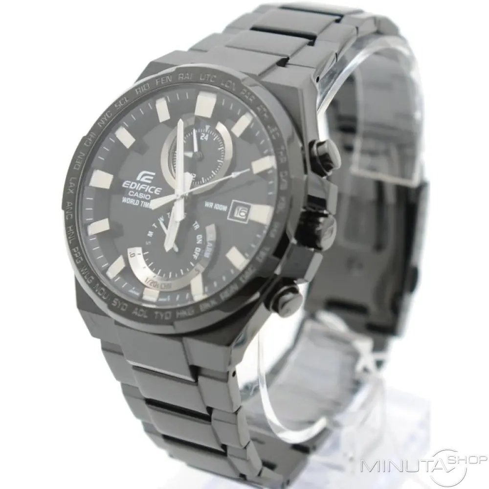 Casio Casio Edifice EFR-542BK-1A EFR, наручные мужские часы фото под углом