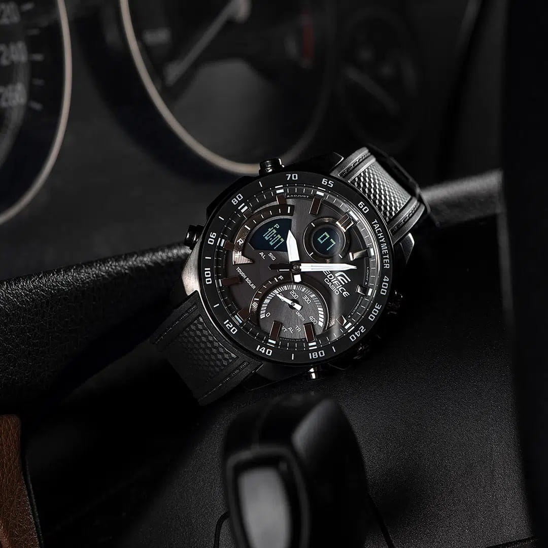 Casio Casio Edifice ECB-900PB-1ADR (ECB-900PB-1A) ECB - задняя крышка сталь металл корпуса, япония часы
