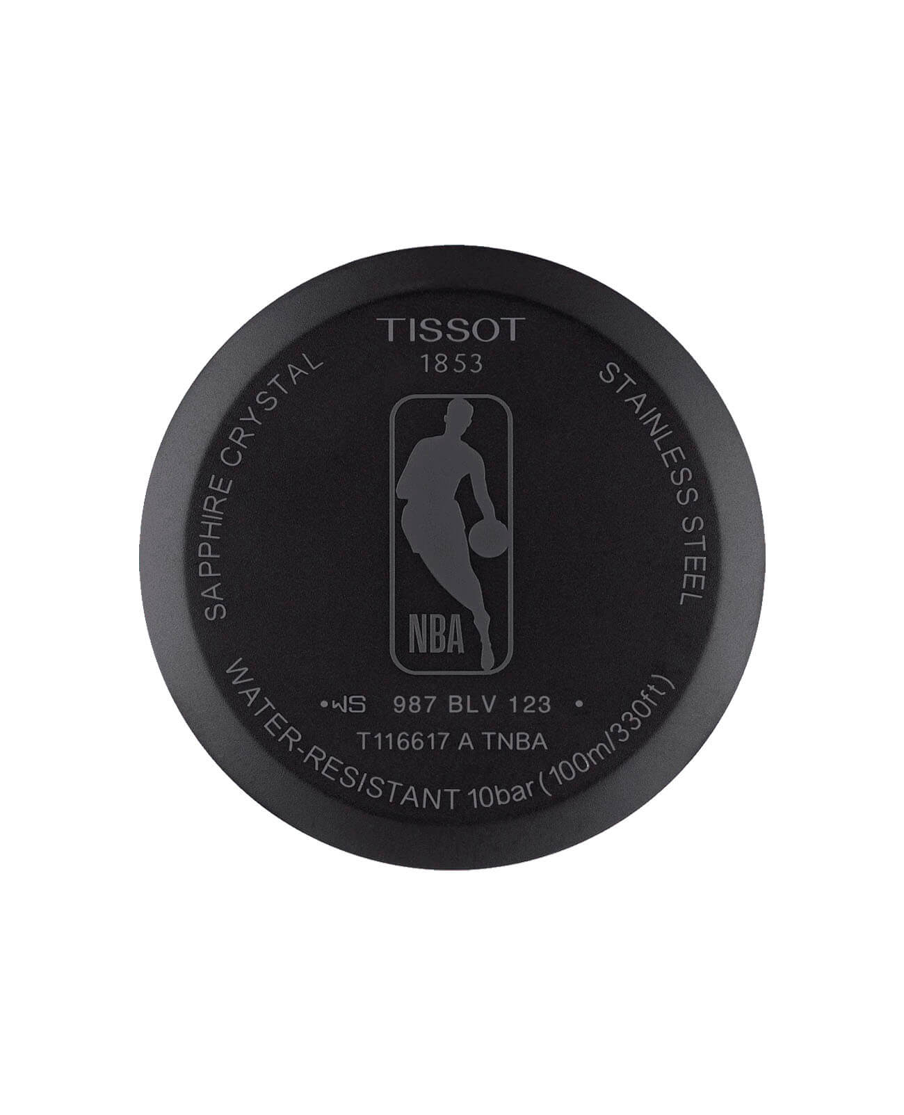 Tissot Tissot NBA Teams Special Cleveland Cavalierss T116.617.36.051.01, t-classic швейцария мужские часы на браслете кожаный боковой вид