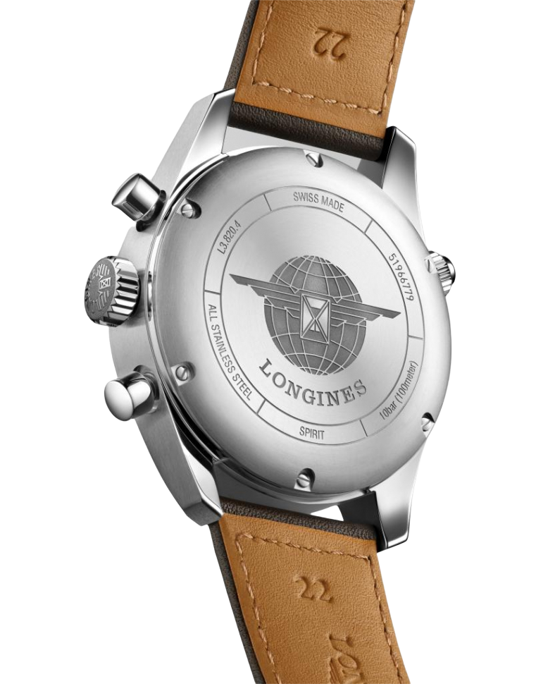 Longines Longines Spirit L3.820.4.53.3 , наручные мужские часы фото под углом