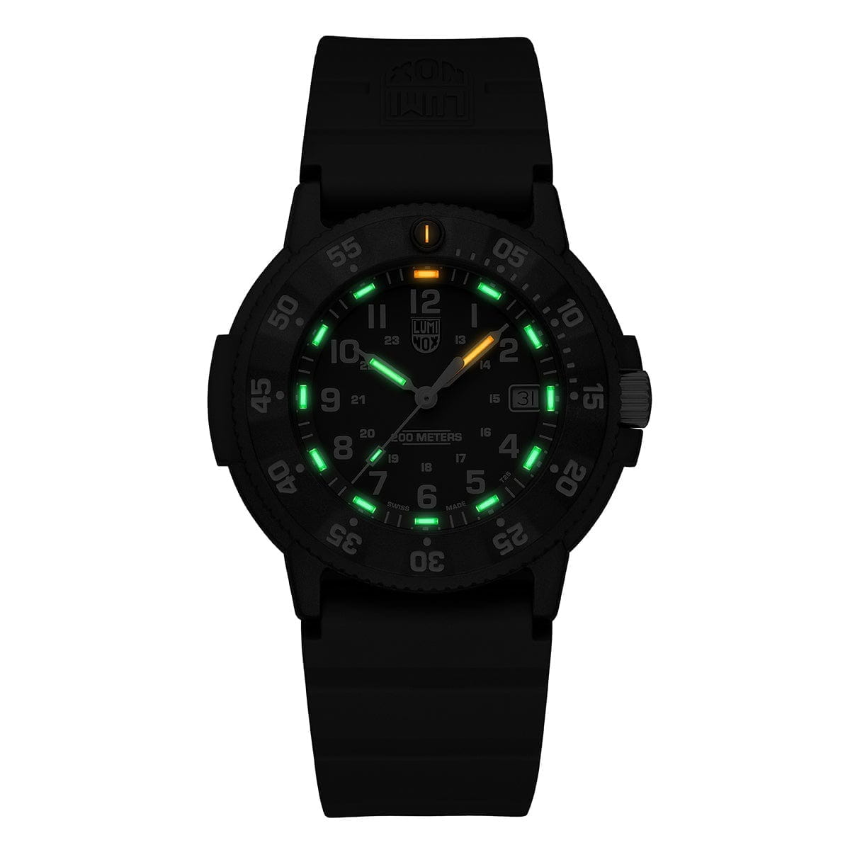 Luminox Luminox Original Navy SEAL XS.CZ13.EVO, navy seal швейцария мужские часы на браслете резина боковой вид
