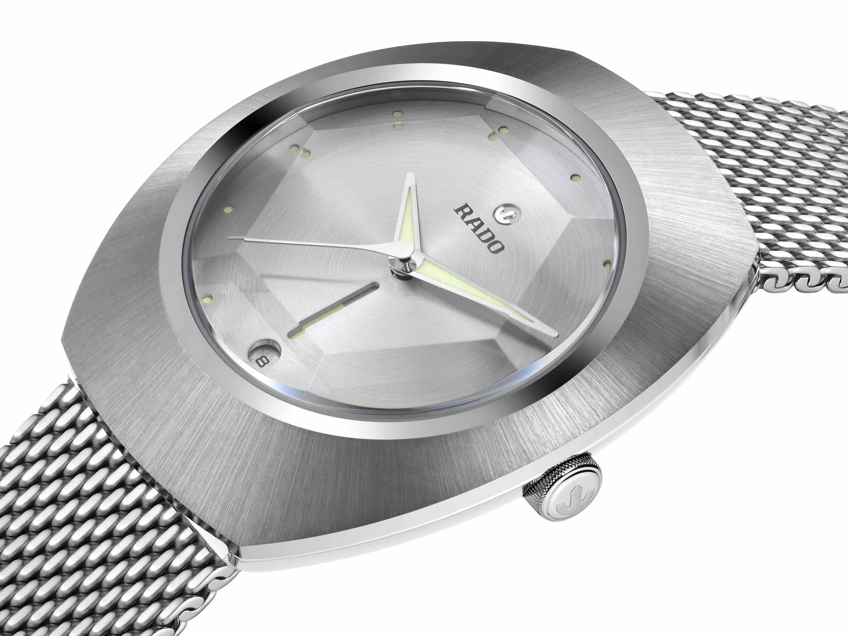 Rado Rado The Original DiaStar R12163118 , наручные мужские часы фото под углом
