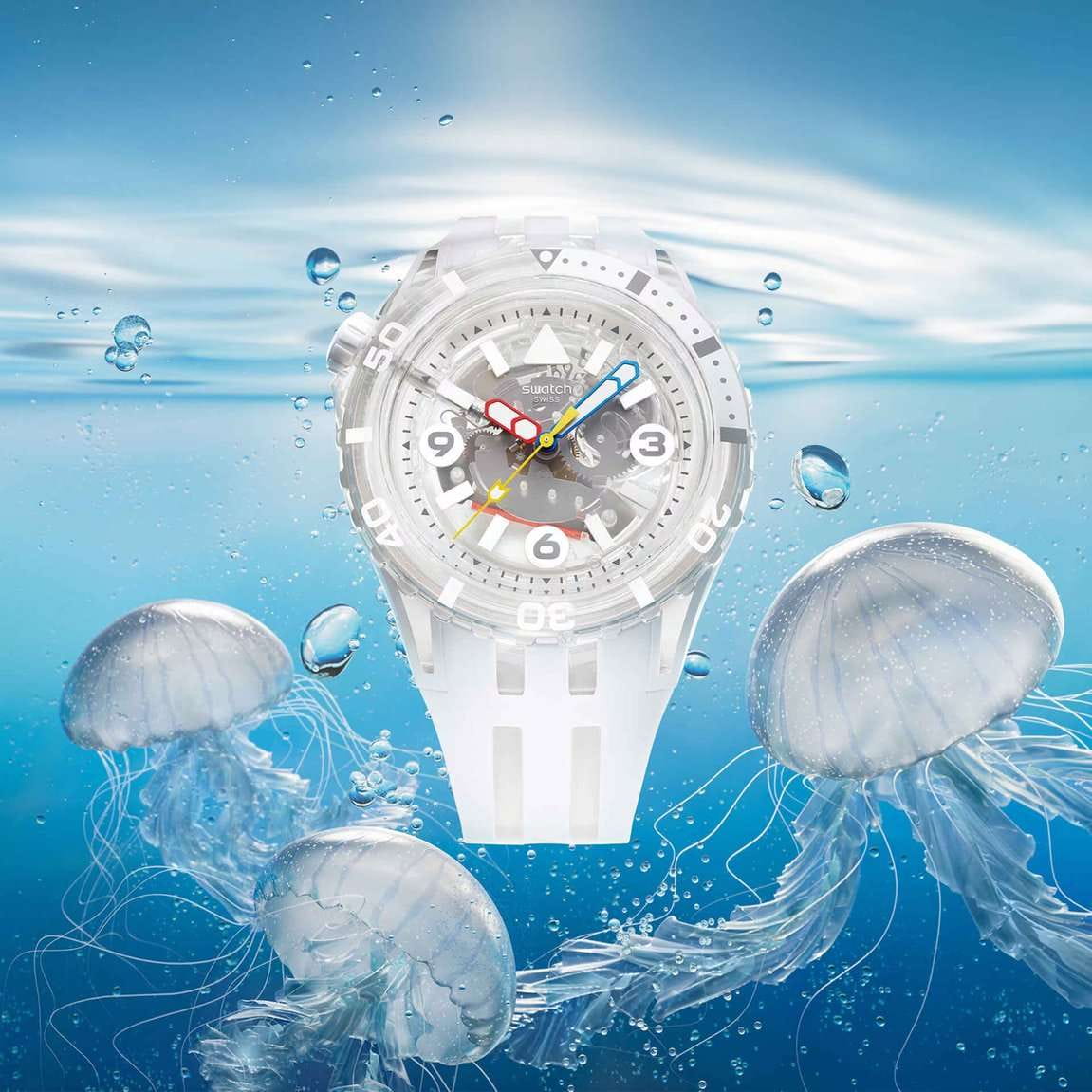 Swatch Swatch Aurelia Aurita SSCU09K100 , наручные мужские часы фото под углом